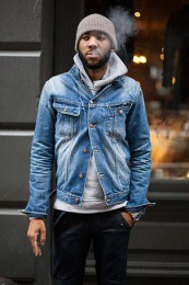 パーカーの着こなし (6)