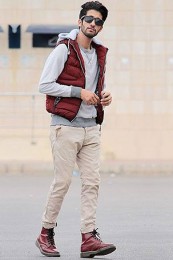 パーカーの着こなし (7)