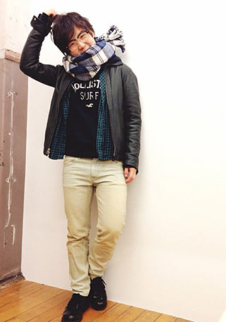 ホリスターパーカーコーデ3