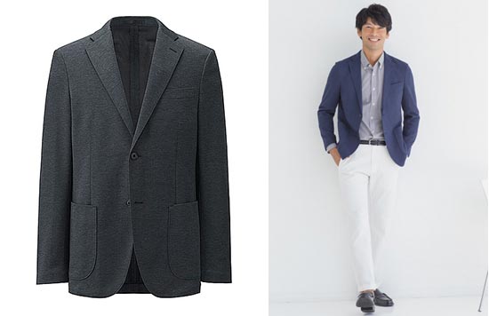 ユニクロビジネスカジュアルジャケット