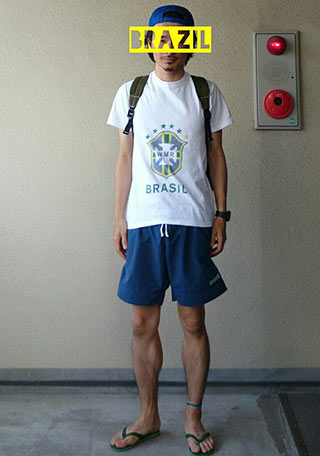 ハワイアナスコーデ1