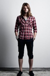 マージンチェックシャツコーデ3