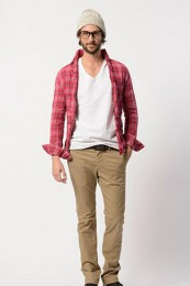 WJKチェックシャツコーデ3