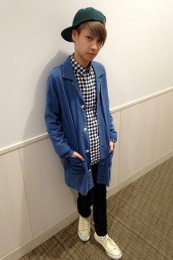 WEGOチェックシャツコーデ6