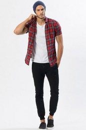 WJKチェックシャツコーデ4