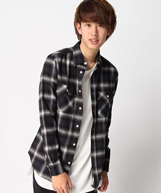 WEGOチェックシャツ1