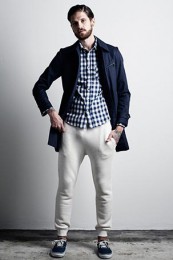 マージンチェックシャツコーデ4