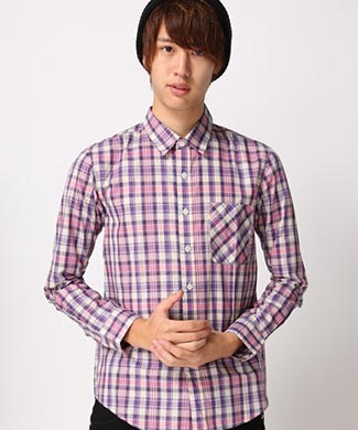 WEGOチェックシャツ3