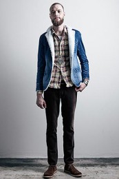 マージンチェックシャツコーデ2