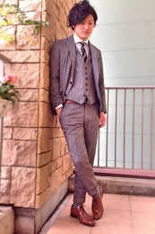 ネクストブルースーツコーデ2