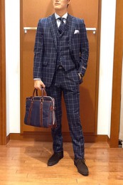 パーフェクトスーツファクトリースーツコーデ1