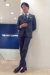 スーツカンパニースーツコーデ5