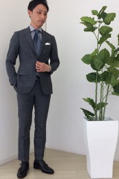 スーツカンパニースーツコーデ3