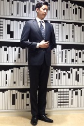 スーツカンパニースーツコーデ1