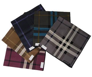 バーバリーハンカチ1