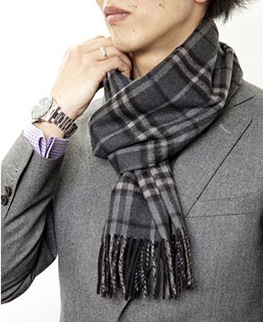 バーバリーマフラー1