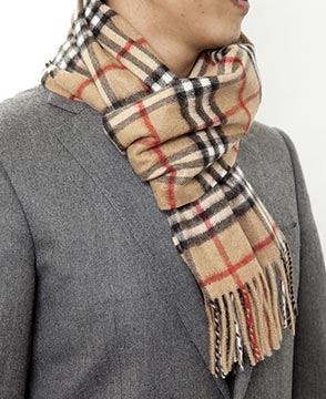 バーバリーマフラー2