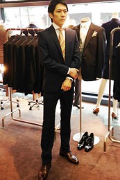 ザスーパースーツストアスーツコーデ3