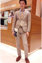 ザスーパースーツストアスーツコーデ2