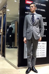 スーツカンパニースーツコーデ3