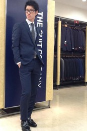 スーツカンパニースーツコーデ1