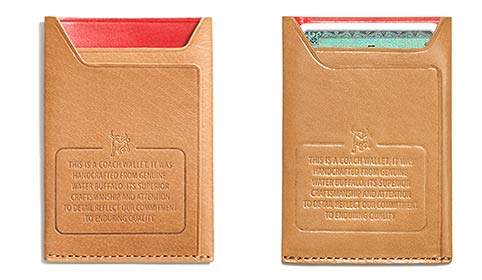 コーチカードケース3