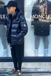 モンクレールダウンジャケットコーデ2