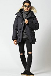 カナダグースダウンジャケットコーデ5