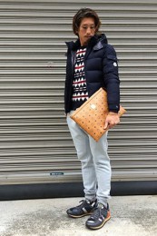 モンクレールダウンジャケットコーデ4