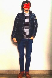 モンクレールダウンジャケットコーデ5