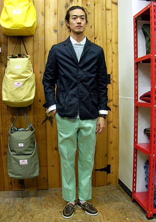 トップサイダーデッキシューズコーデ2