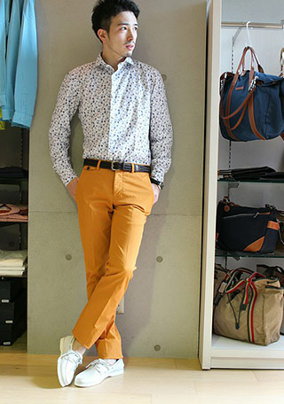 パラブーツデッキシューズコーデ2