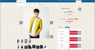 レイジブルー-インナーダウン