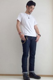 レッドウイングエンジニアブーツコーデ4