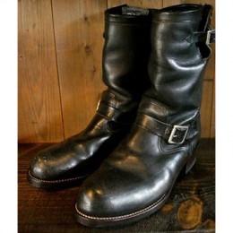 チペワエンジニアブーツ経年変化1