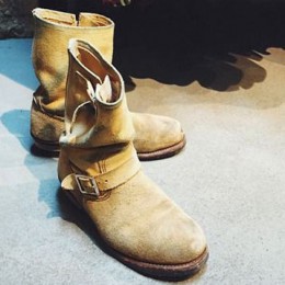 レッドウイングエンジニアブーツ経年変化4