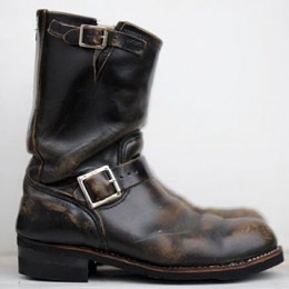 レッドウイングエンジニアブーツ経年変化3