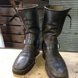 チペワエンジニアブーツ経年変化2