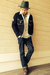 ホワイツブーツ着こなし5