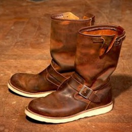 レッドウイングエンジニアブーツ経年変化2