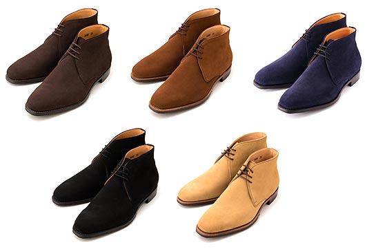 スコッチグレインチャッカブーツ