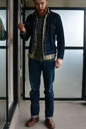 ロンウルフエンジニアブーツコーデ3