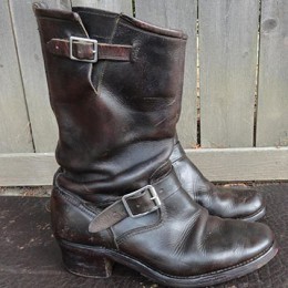 チペワエンジニアブーツ経年変化3