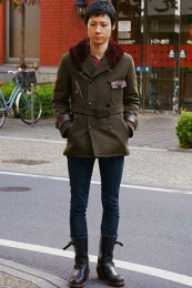 ロンウルフエンジニアブーツコーデ1