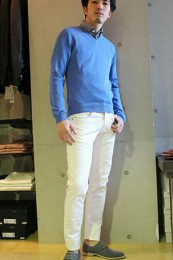 ザノーネニット着こなし2