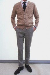 ザノーネニット着こなし5