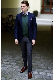 クルチアーニニット着こなし3