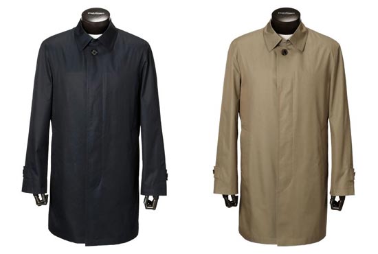 ポールスチュアートステンカラーコート1