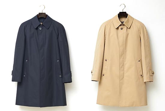 マッキントッシュステンカラーコート1