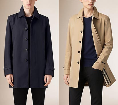 バーバリーステンカラーコート2